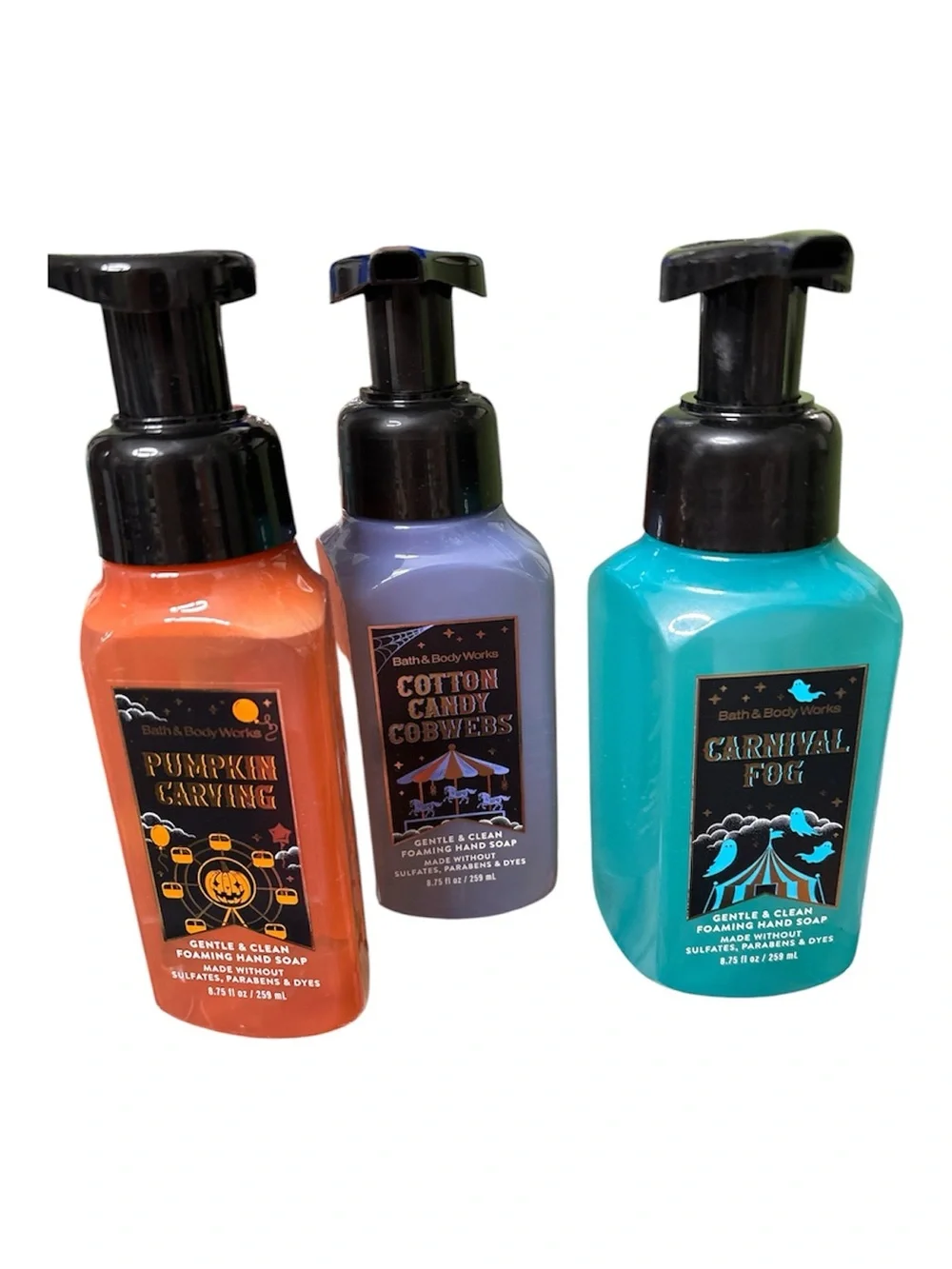 Bath & Body Works Halloween Foaming Hand Soap Trio Bath & Body Works Halloween
